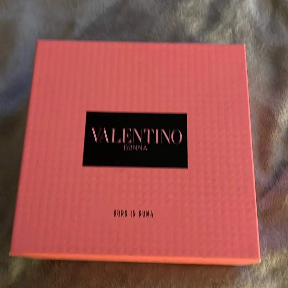 Valentino Chic Pink Box Organizer for Stylish Storage